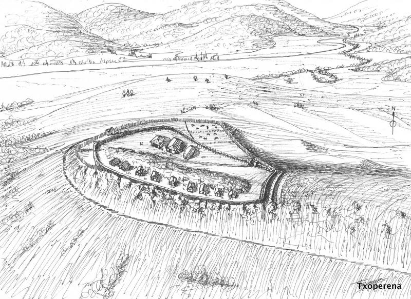 InterpretaciÃ³n ideal del castro de Irumeaka