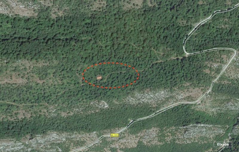 Orto-Foto aÃ©rea de Etxabe