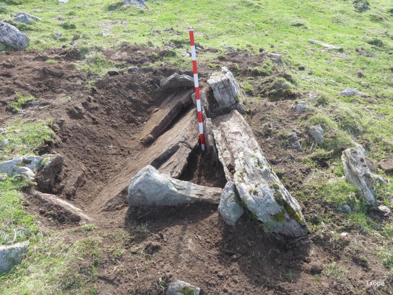 Dolmen de Sorolepo visto del Norte