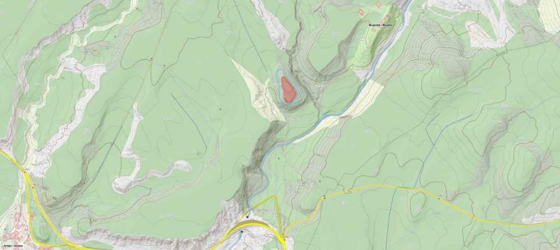 El Castillo de Mugueta en el mapa