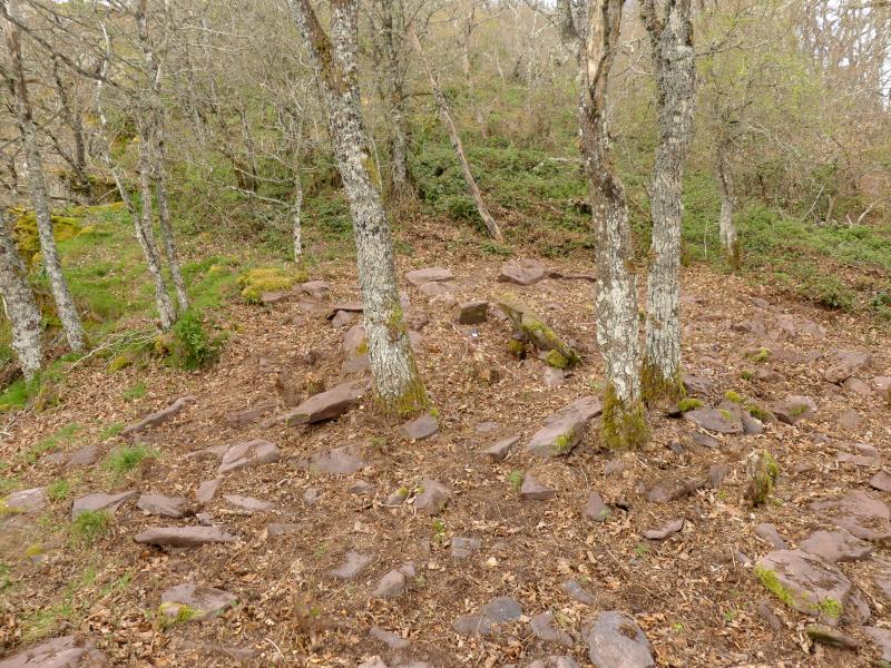 Dolmen Usategieta 1 desde el sur