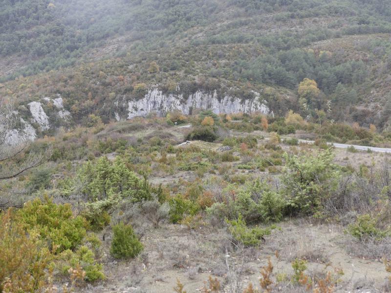 Vista lejana de Ezkiregi desde el nordeste