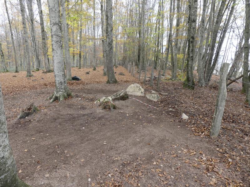 Dólmen Iturzulo visto del sur