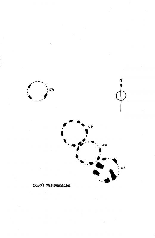 Croquis de Olegi mendebalde