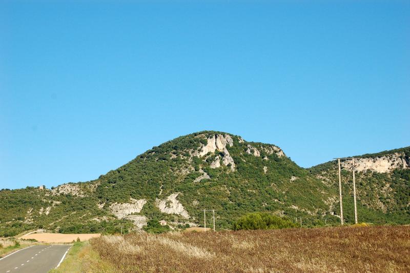 Cerro San Victor donde se ubica el Castro