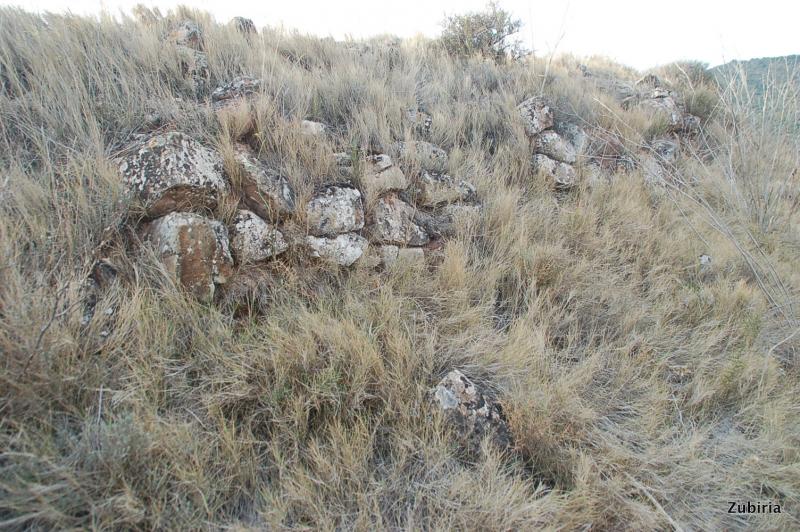 Lienzo de muralla en Kasteluzarra