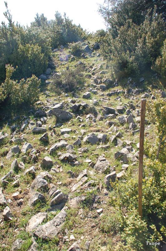 Derrumbe de muralla noroeste