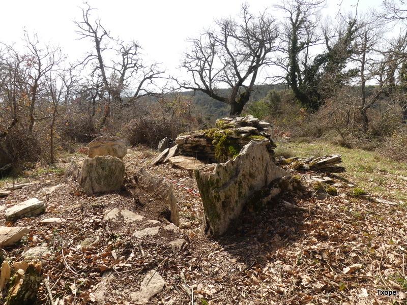 CÃ¡mara del dolmen vista del nordeste